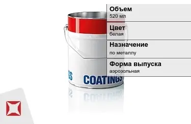 Эмаль термостойкая белая 520 мл Rust-Oleum в Талдыкоргане