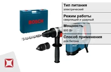 Перфоратор Бош 900 Вт электрический ГОСТ IЕС 60745-1-2011 в Талдыкоргане