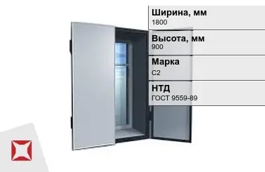 Ставни свинцовые для рентгенкабинета С2 1800х900 мм ГОСТ 9559-89 в Талдыкоргане